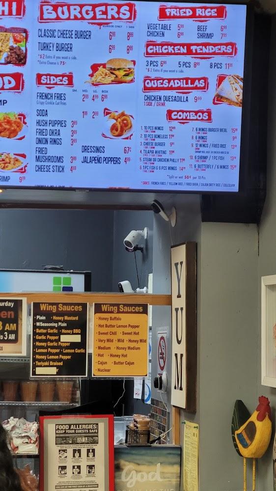 Atlanta's Best Wings Chicken Philly Cheesesteak